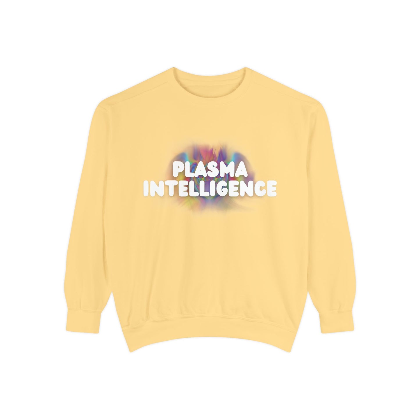 Plasma Intelligence Hoodless Pullover Sweatshirt for Men and Women with Long Sleeves