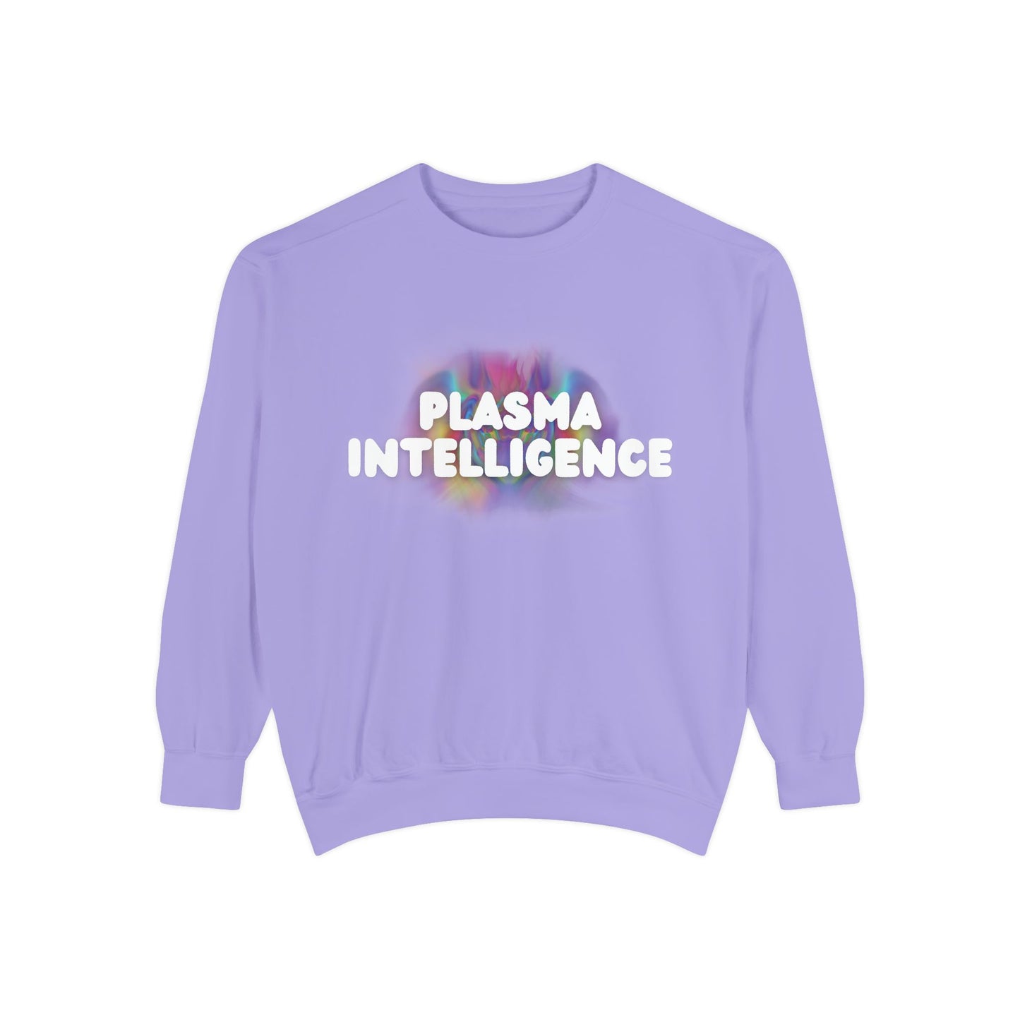 Plasma Intelligence Hoodless Pullover Sweatshirt for Men and Women with Long Sleeves