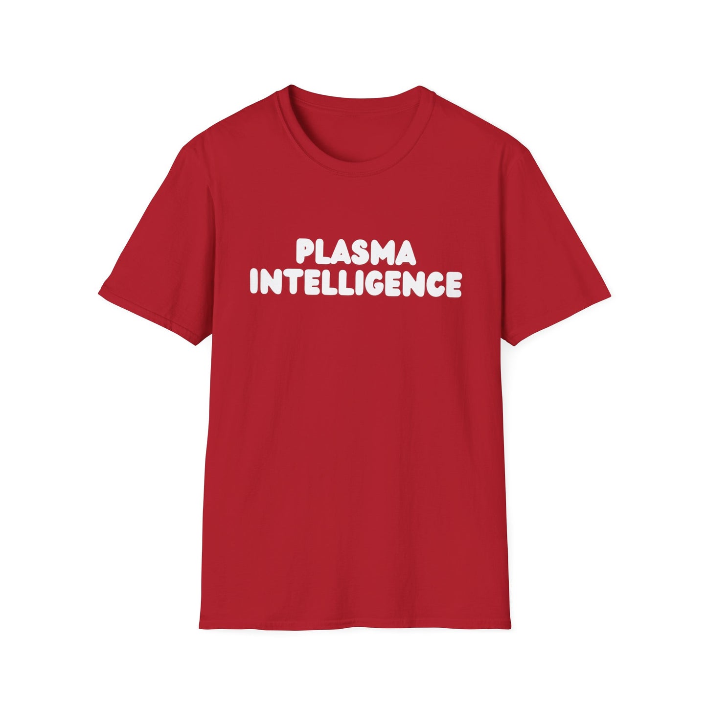 Plasma Intelligence Unisex Casual Cotton T-shirt