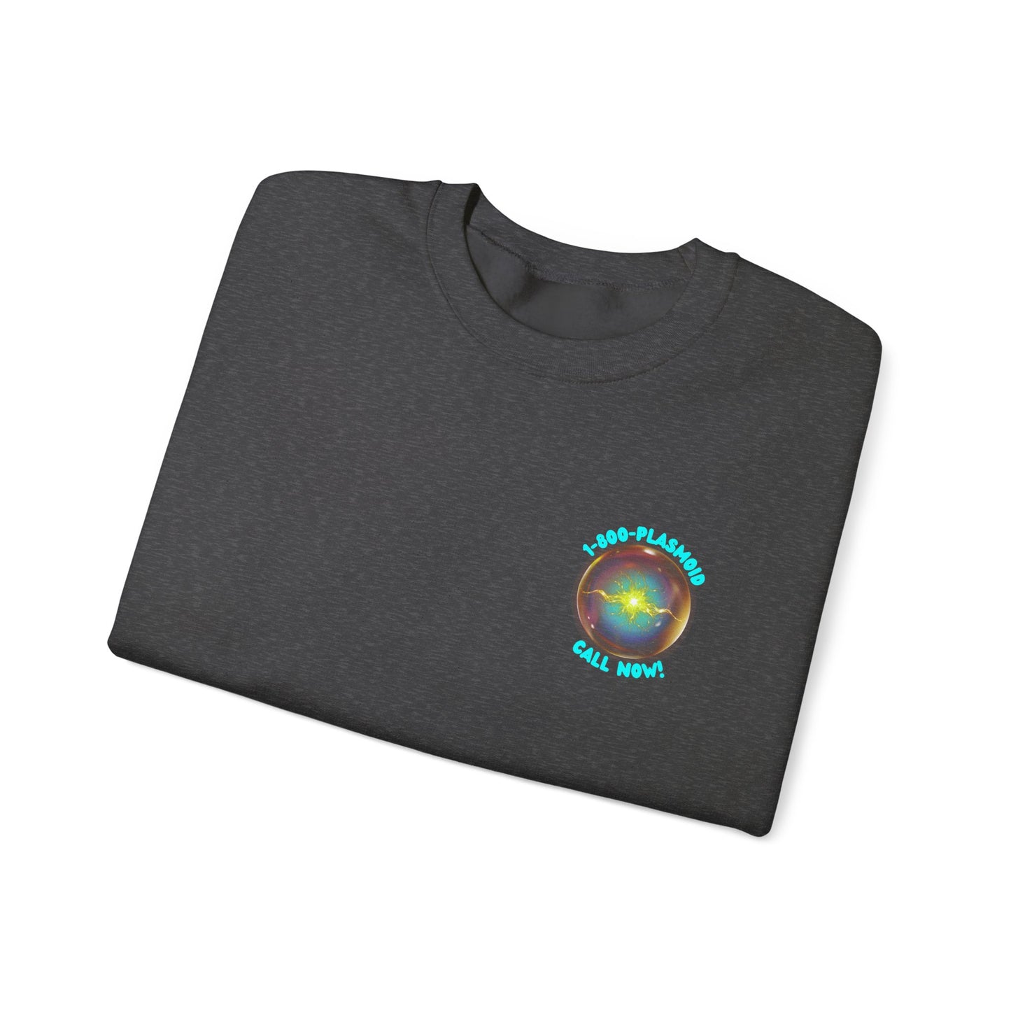 1-800-PLASMOID Unisex Heavy Blend™ Crewneck Sweatshirt