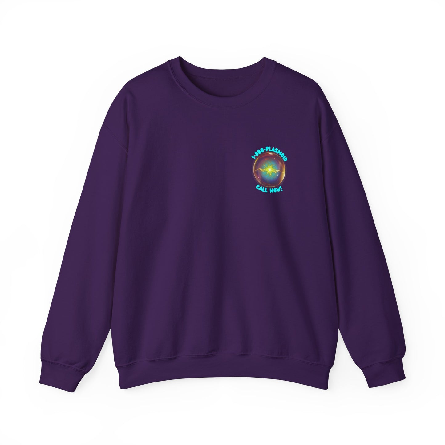 1-800-PLASMOID Unisex Heavy Blend™ Crewneck Sweatshirt