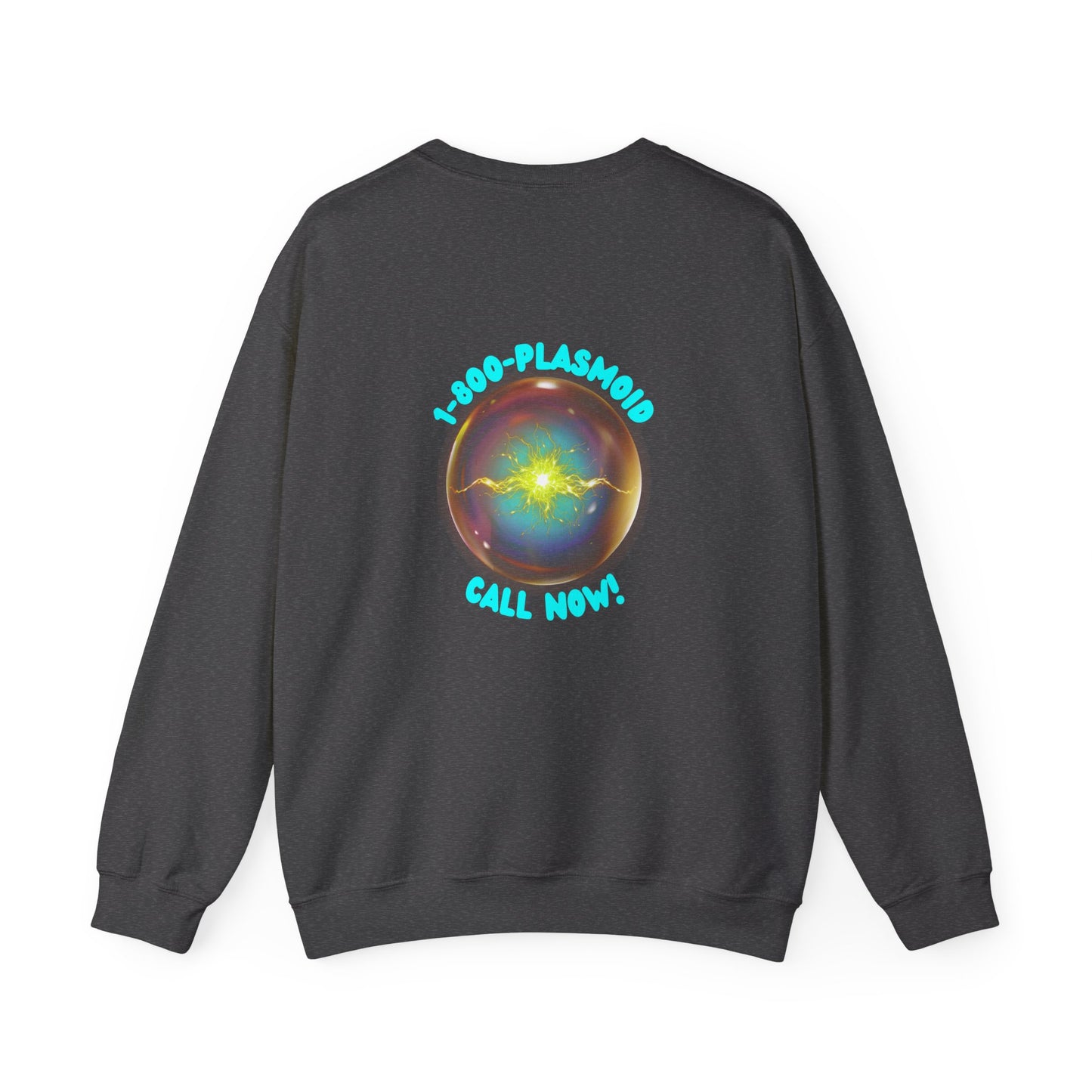 1-800-PLASMOID Unisex Heavy Blend™ Crewneck Sweatshirt