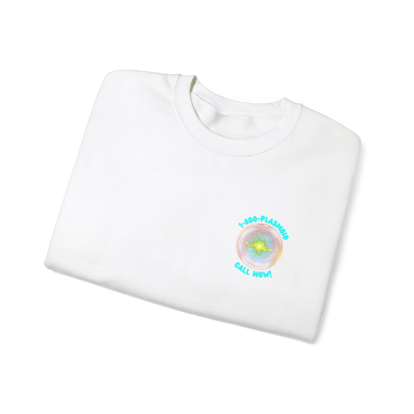 1-800-PLASMOID Unisex Heavy Blend™ Crewneck Sweatshirt