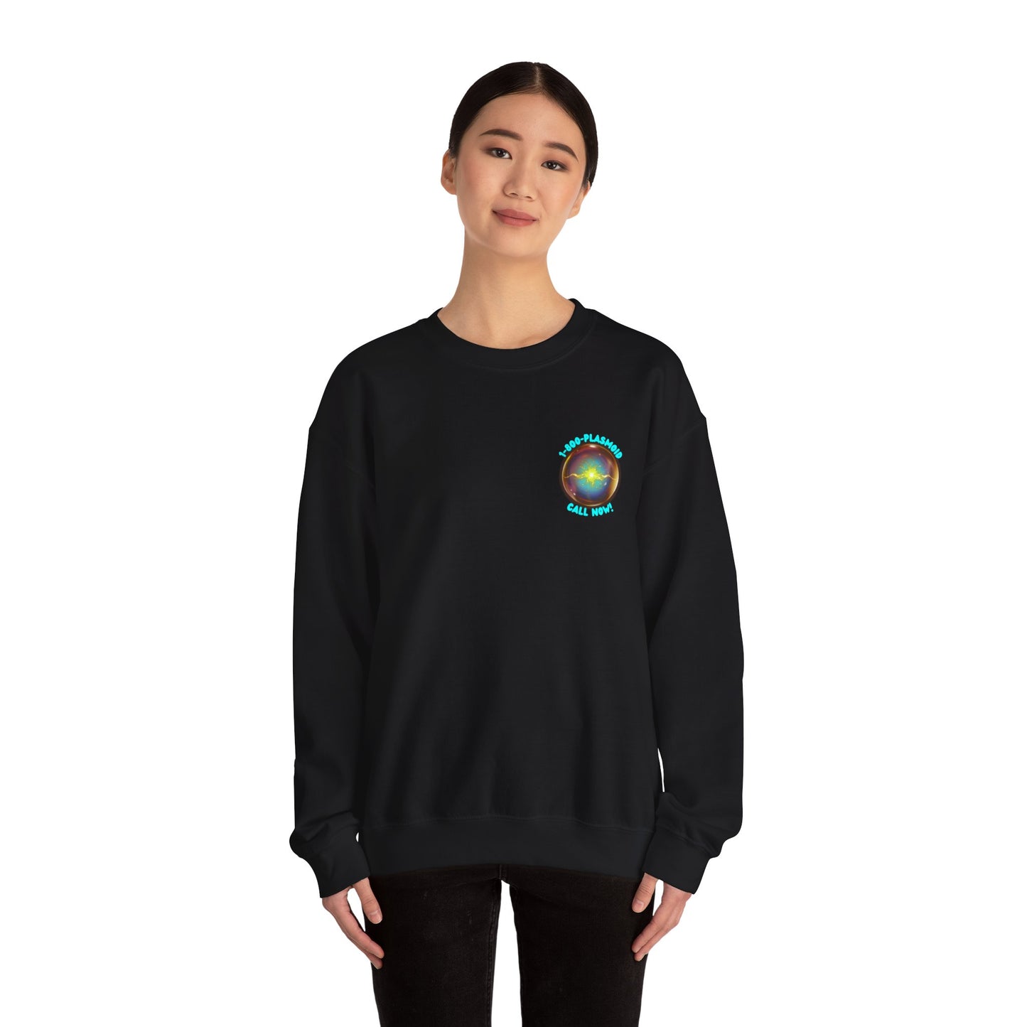 1-800-PLASMOID Unisex Heavy Blend™ Crewneck Sweatshirt