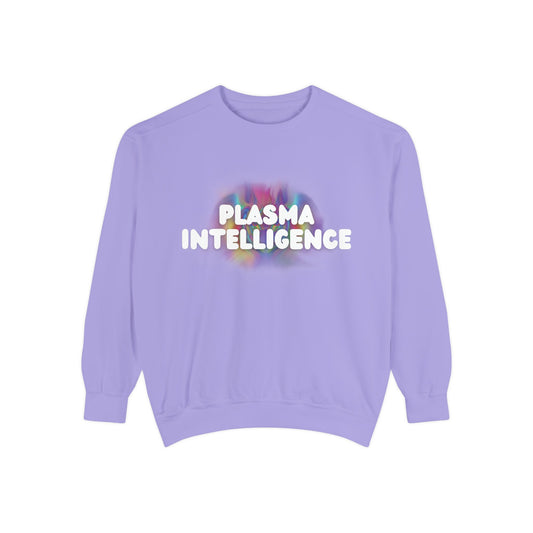 Plasma Intelligence Hoodless Pullover Sweatshirt for Men and Women with Long Sleeves