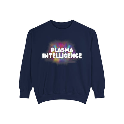 Plasma Intelligence Hoodless Pullover Sweatshirt for Men and Women with Long Sleeves