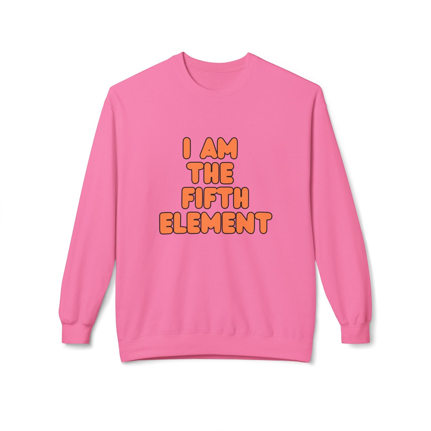 I Am The Fifth Element - Plasma Unisex Midweight Softstyle Fleece Crewneck Sweatshirt