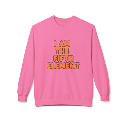 I Am The Fifth Element - Plasma Unisex Midweight Softstyle Fleece Crewneck Sweatshirt