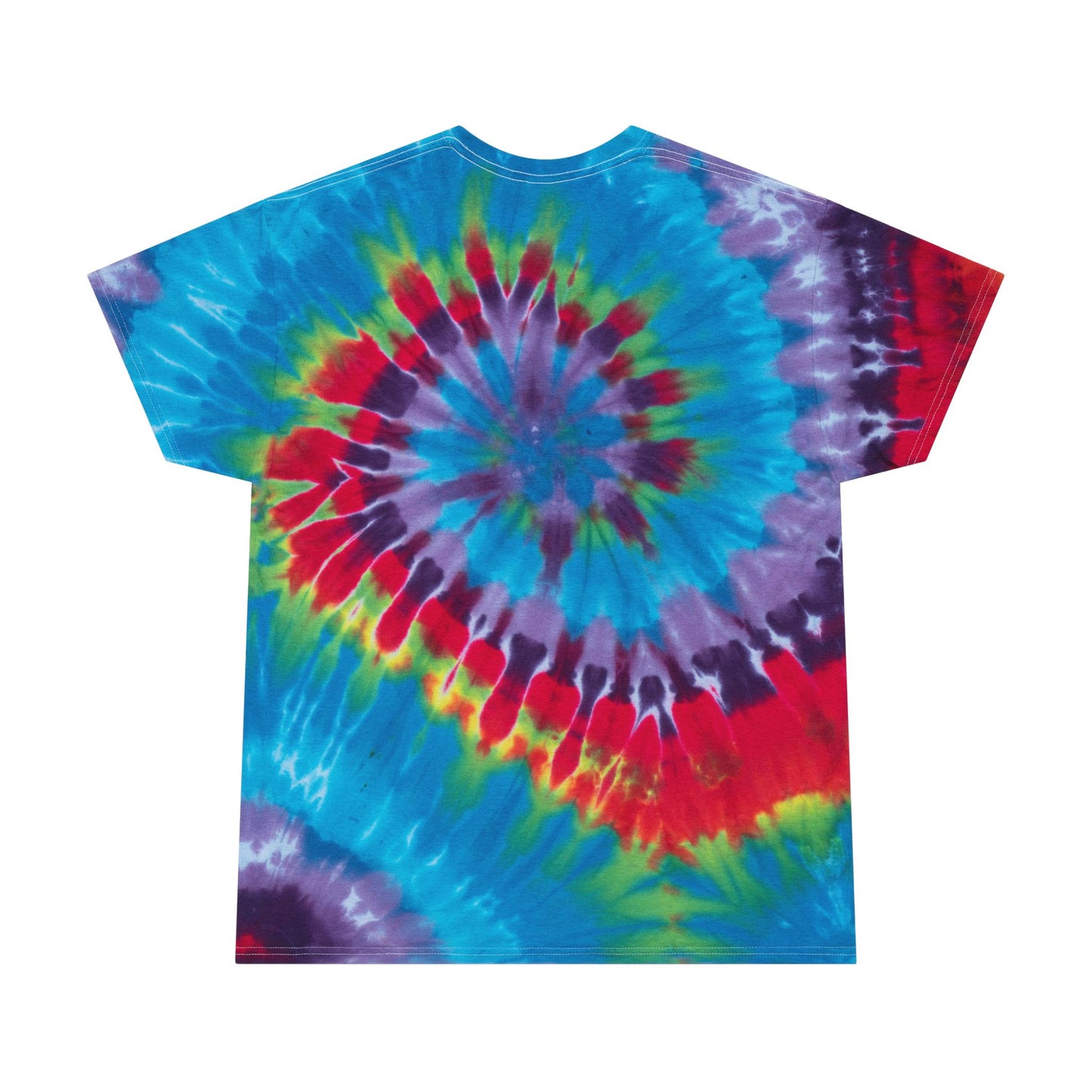 I ❤️ Plasma Tie-Dye Tee - Colorful Spiral Design for Spring/Summer Vibes